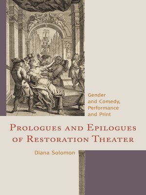 cover image of Prologues and Epilogues of Restoration Theater